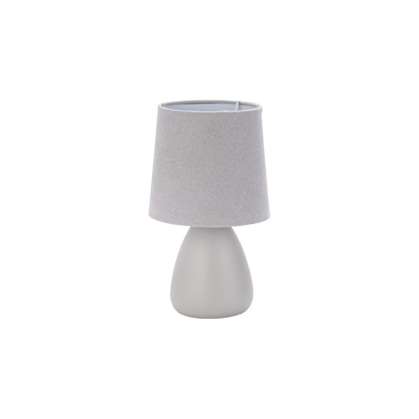Veioza Tiny, 1xE14, IP20, gri deschisa, Klausen