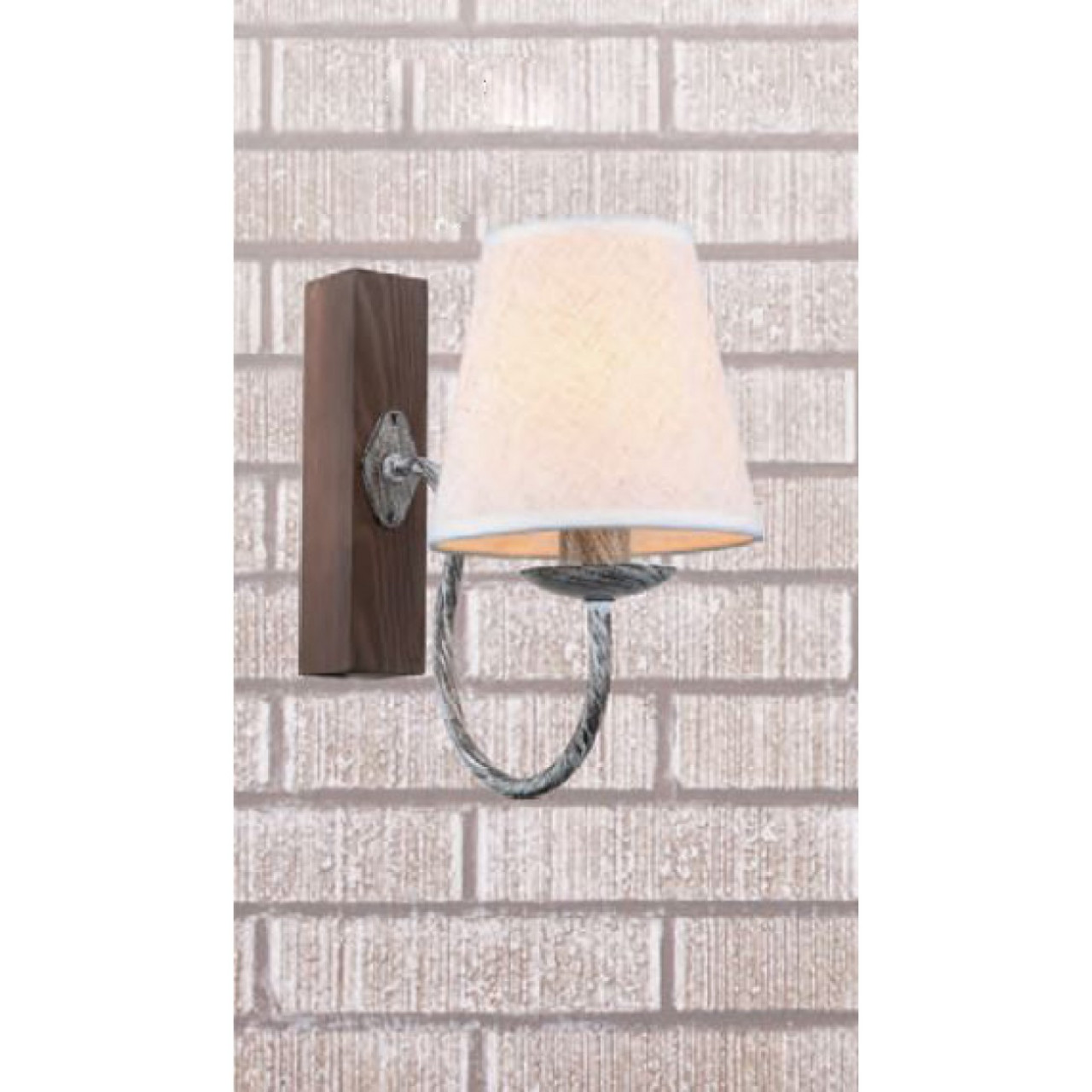Aplica Epoca KL6398, 1xE14, crem+natural, IP20, Klausen