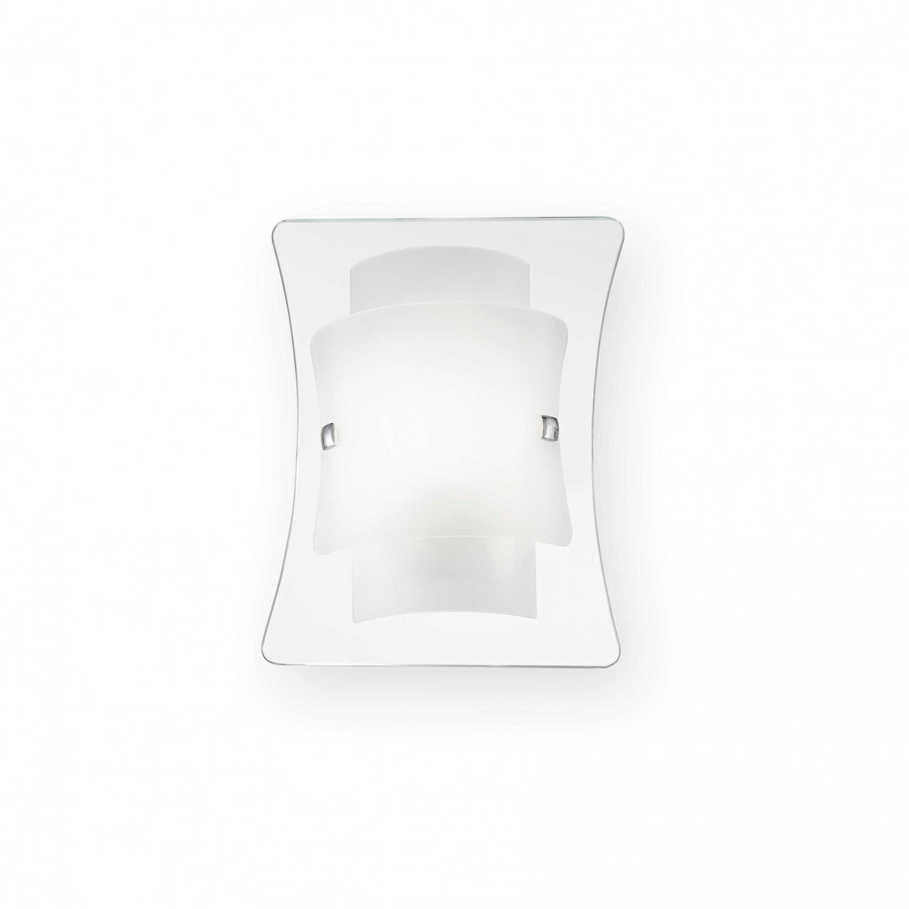 Aplica Triplo 026473, 1xE27, alba, IP20, Ideal Lux