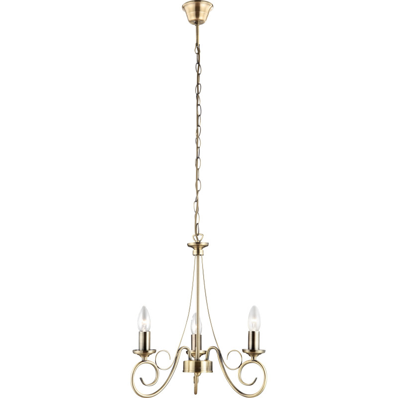 Candelabru Truncatus 69003-3, 3xE14, alama, IP20, Globo