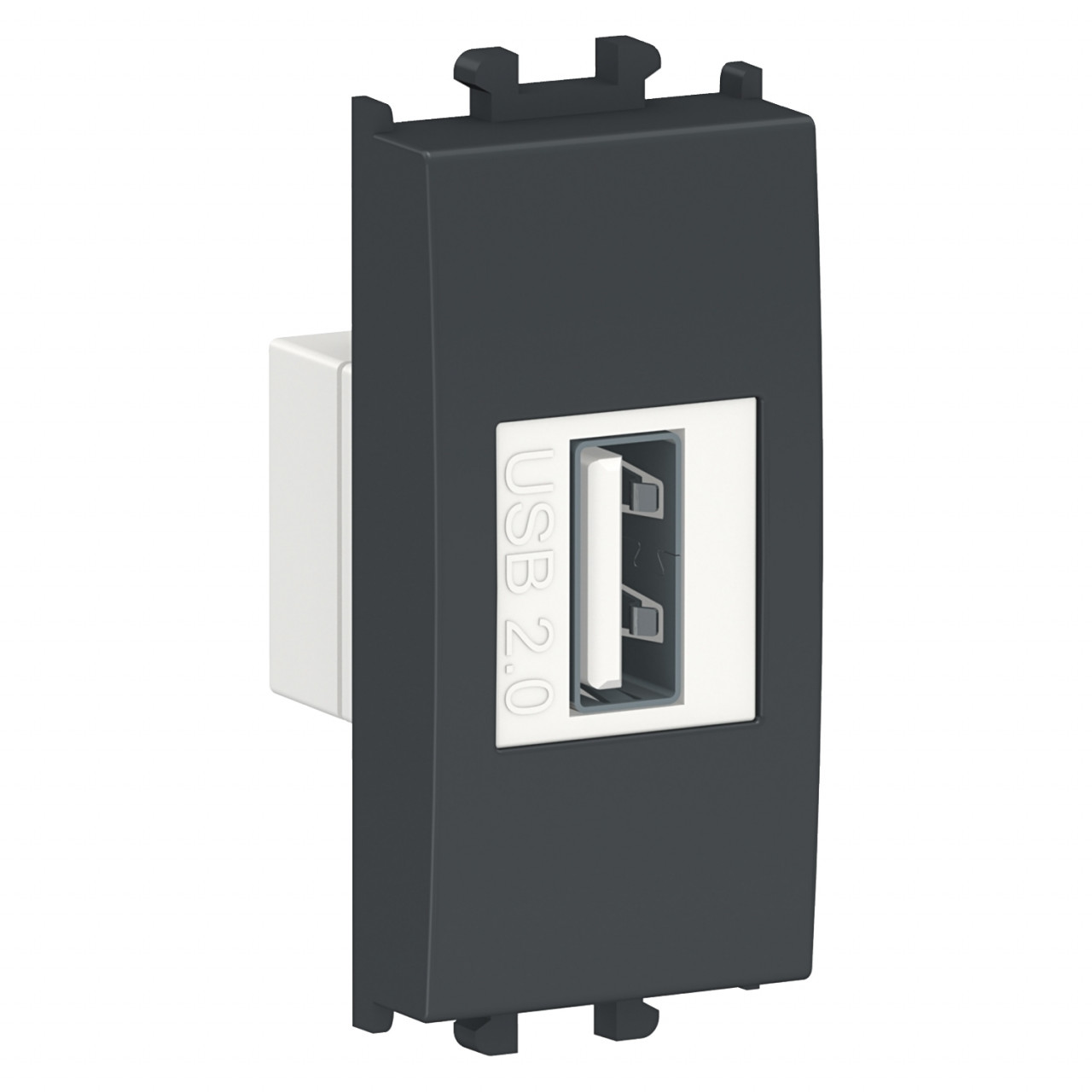 Conector USB, 1 modul, negru Schneider Easy Styl