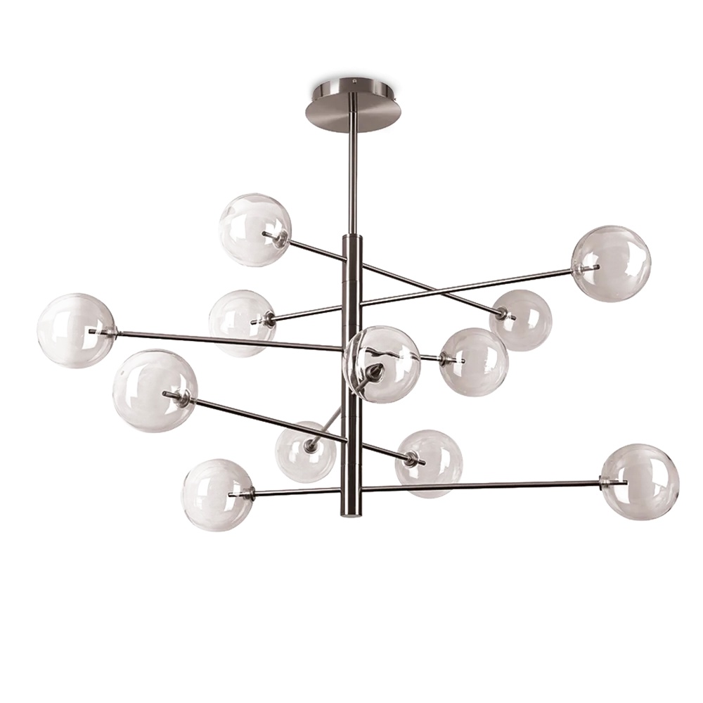 Lustra Equinoxe 12xG4, Ø1281mm, IP20, fumurie, Ideal Lux