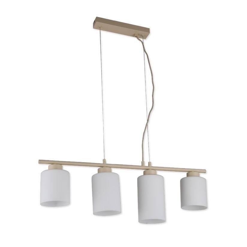 Lustra Timber, 4xE27, IP20, bej, Klausen