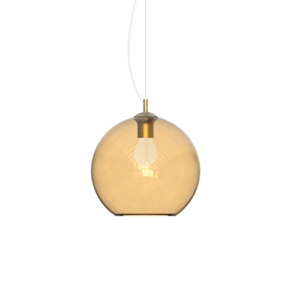 Pendul Nemo D40, 1xE27, IP20, chihlimbar, Ideal Lux