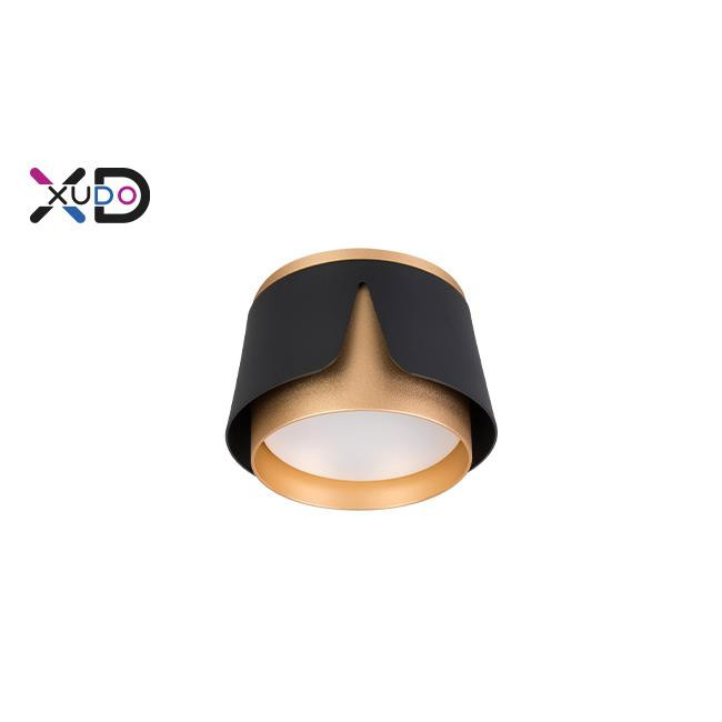 Plafoniera Xudo, 1xGX53, auriu+negru
