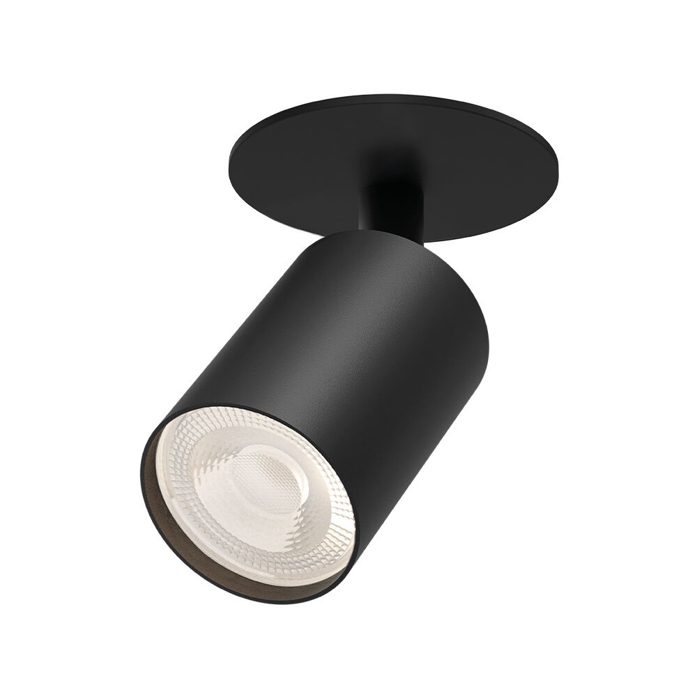 Spot aplicat GU10 Beta, aluminiu, negru, IP20, Braytron