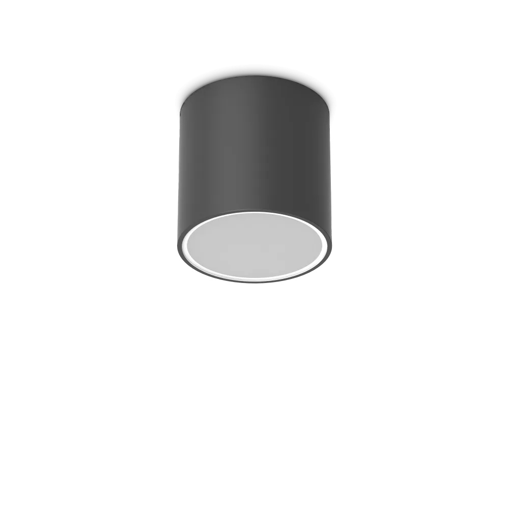 Spot exterior Techo D15, 1xGU10, IP54, negru, Ideal Lux