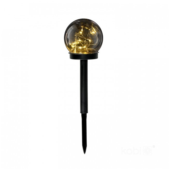 Stalp solar LED SPHERE G2, lumina calda(3000 K), IP44, Kobi
