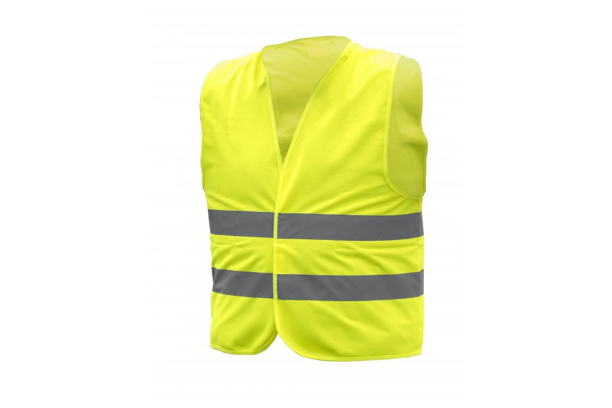 Vesta galben cu dungi reflectorizante, Hogert Technik