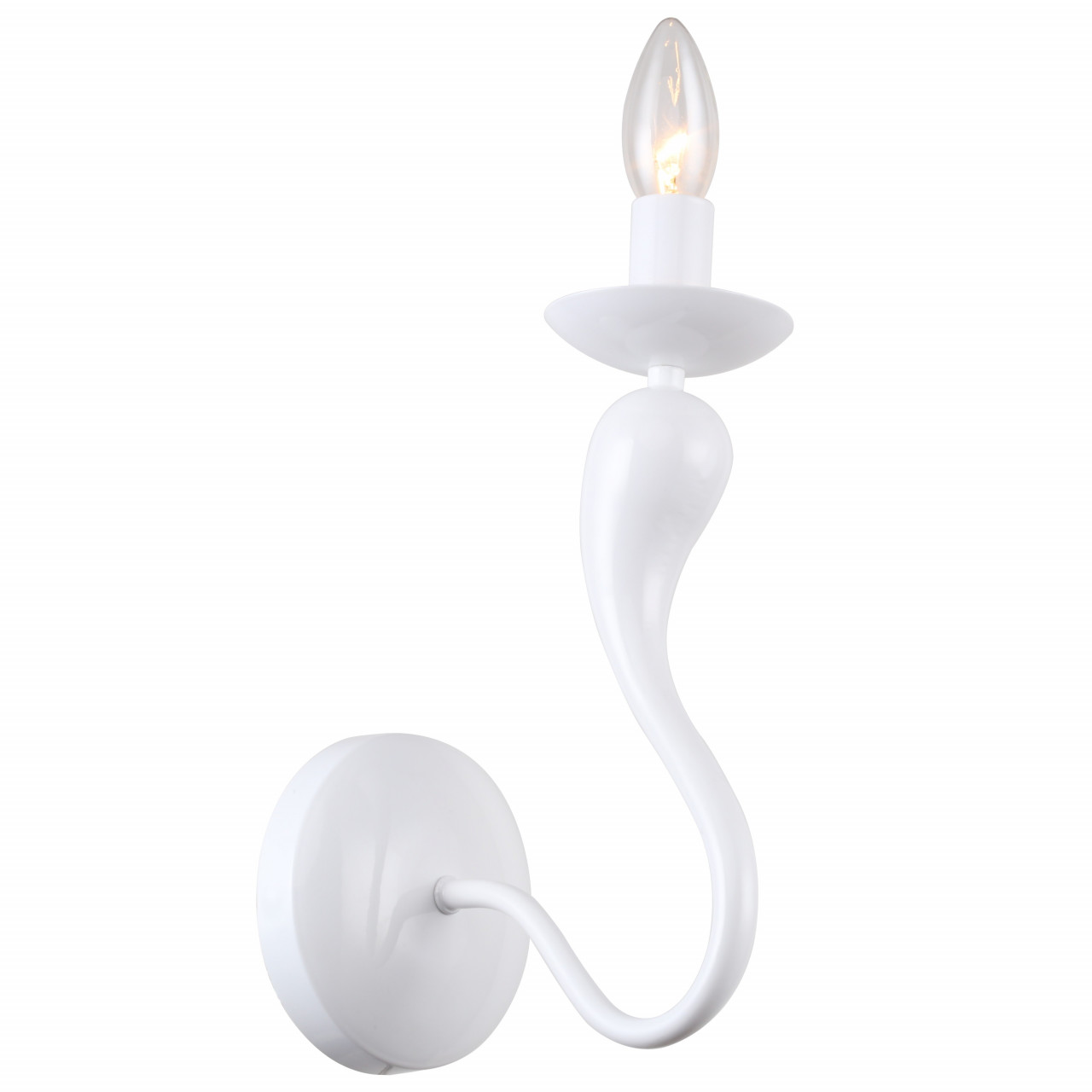 Aplica Impress KL101012, 1xE14, alba, IP20, Klausen