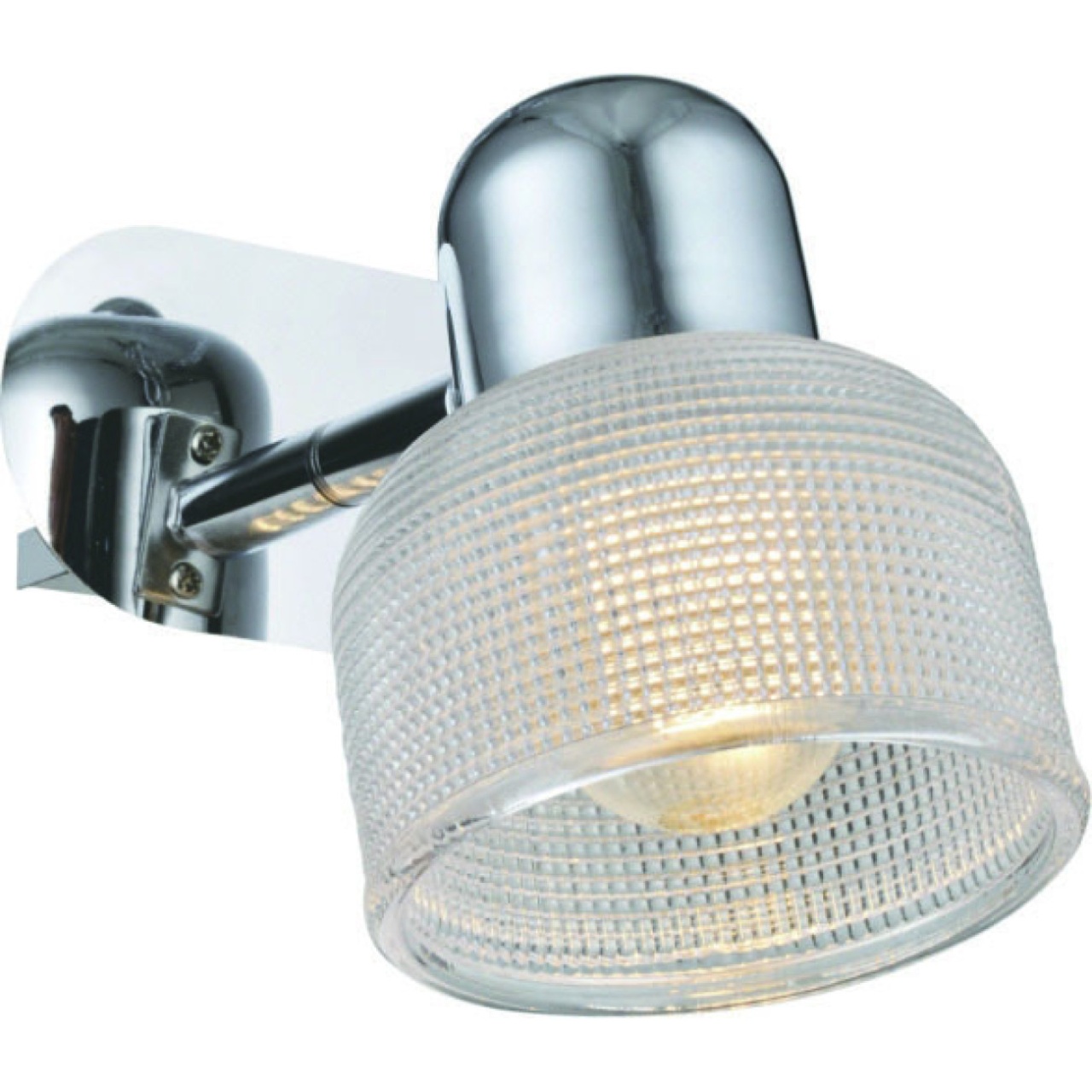 Aplica Pot LY-1048, 1xE27, crom, design modern, IP20
