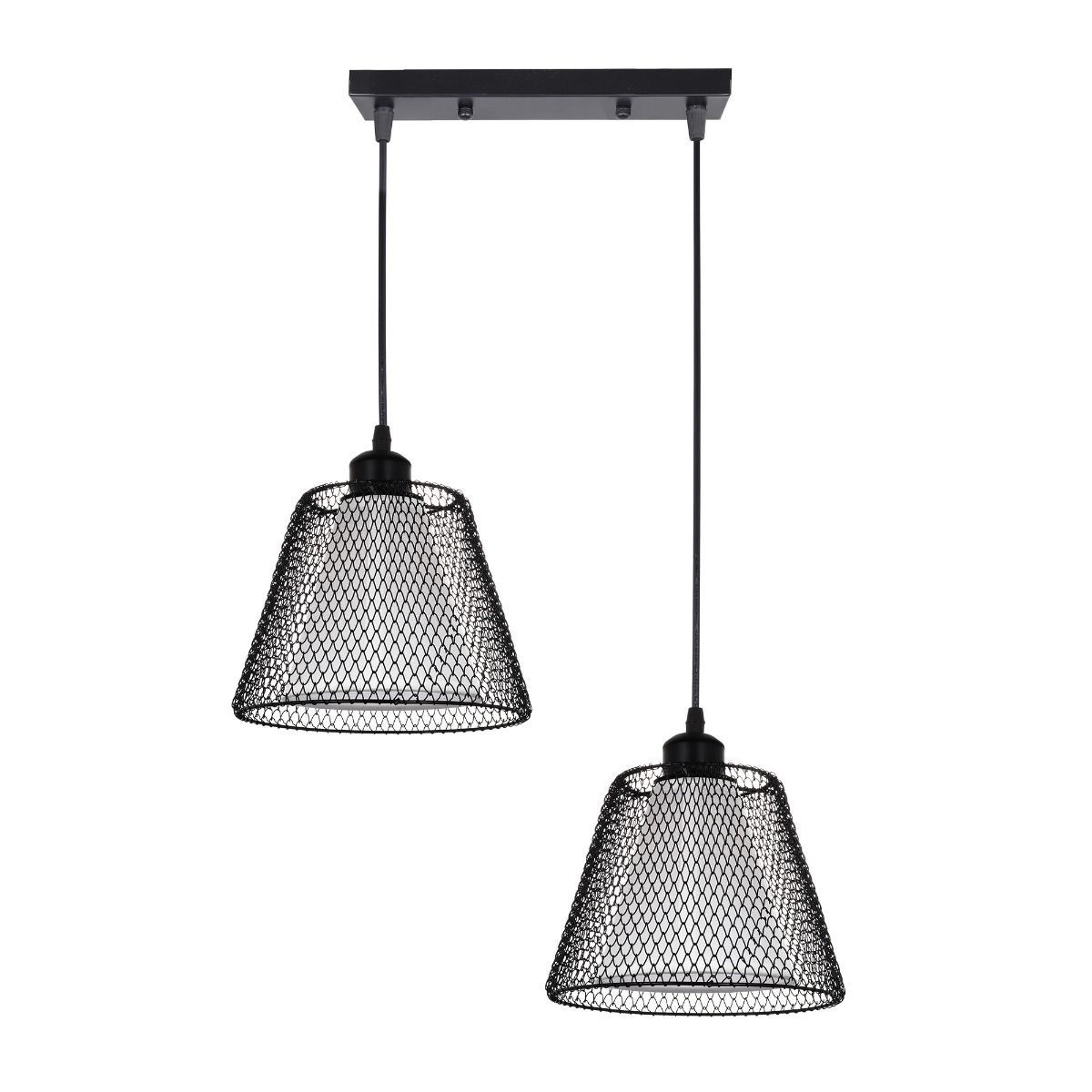 Pendul Novos SP2, 2xE27, negru, Klausen