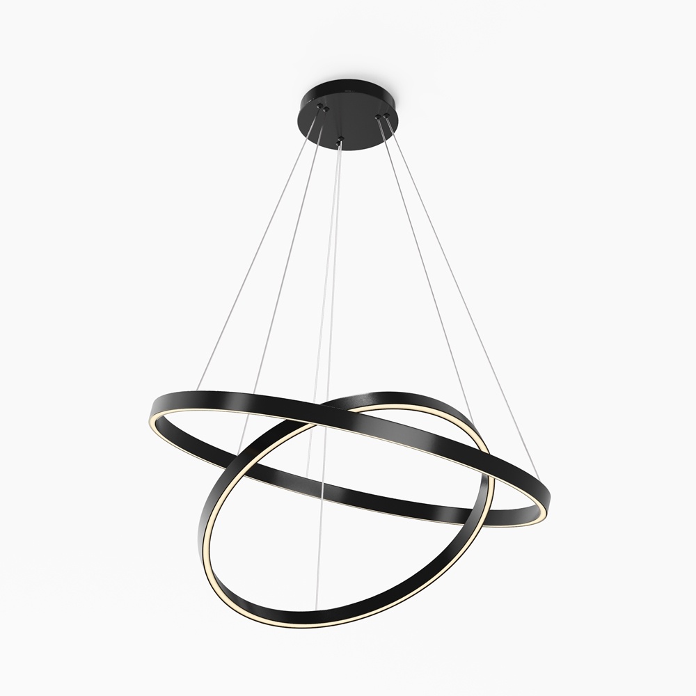 Pendul Rim, 83W, dimabil, negru, Maytoni