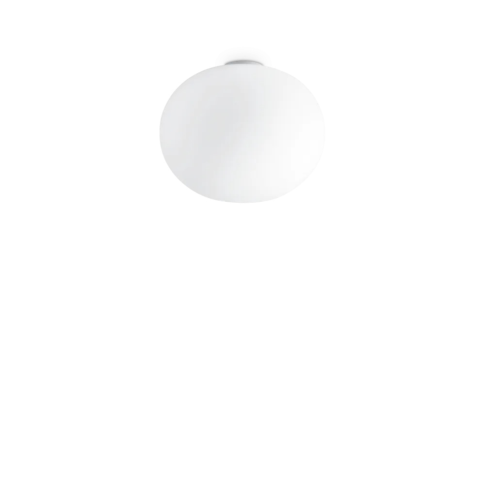 Plafoniera Cotton D40 1xE27, IP20, alba, Ideal Lux