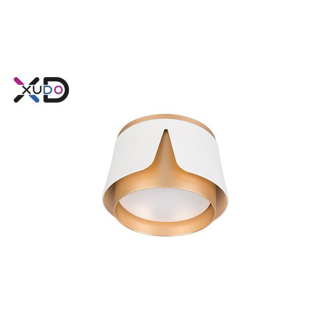 Plafoniera Xudo, 1xGX53, auriu+alb