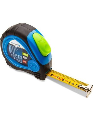 Ruleta 5 m x 19 mm, certificata MID, Hogert Technik