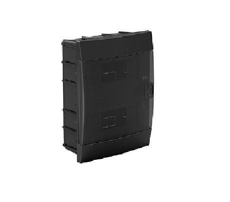 Tablou 16 module montaj incastrat ST, negru