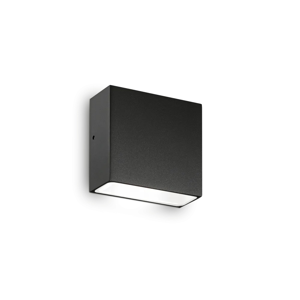 Aplica exterior Tetris-1, 1xG9, IP44, neagra, Ideal Lux