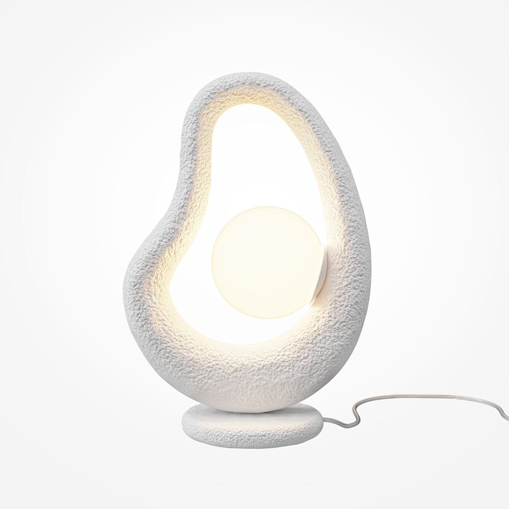 Lampa de masa Opus 1xG9, alba, metal, Maytoni
