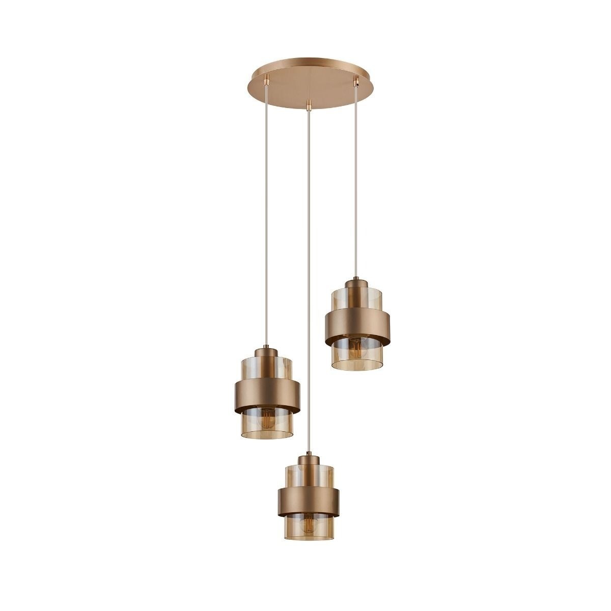 Lustra Glamy SP3, 3xE27, aurie, Klausen
