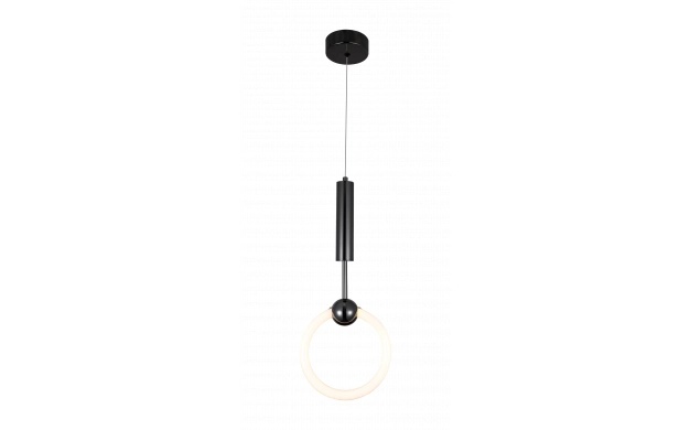 Lustra LED Optonica, IP20, Neagra