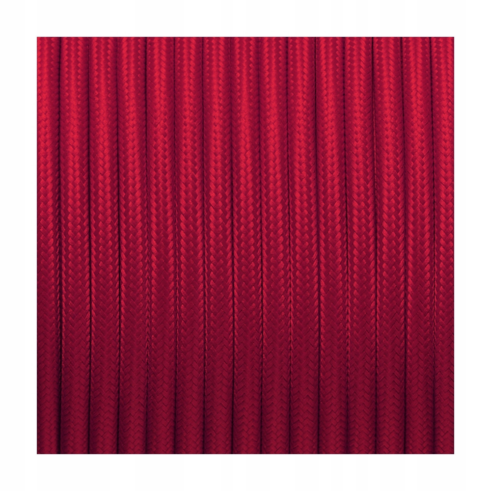 Pachet 3m Cablu textil 3x0.75, rosu