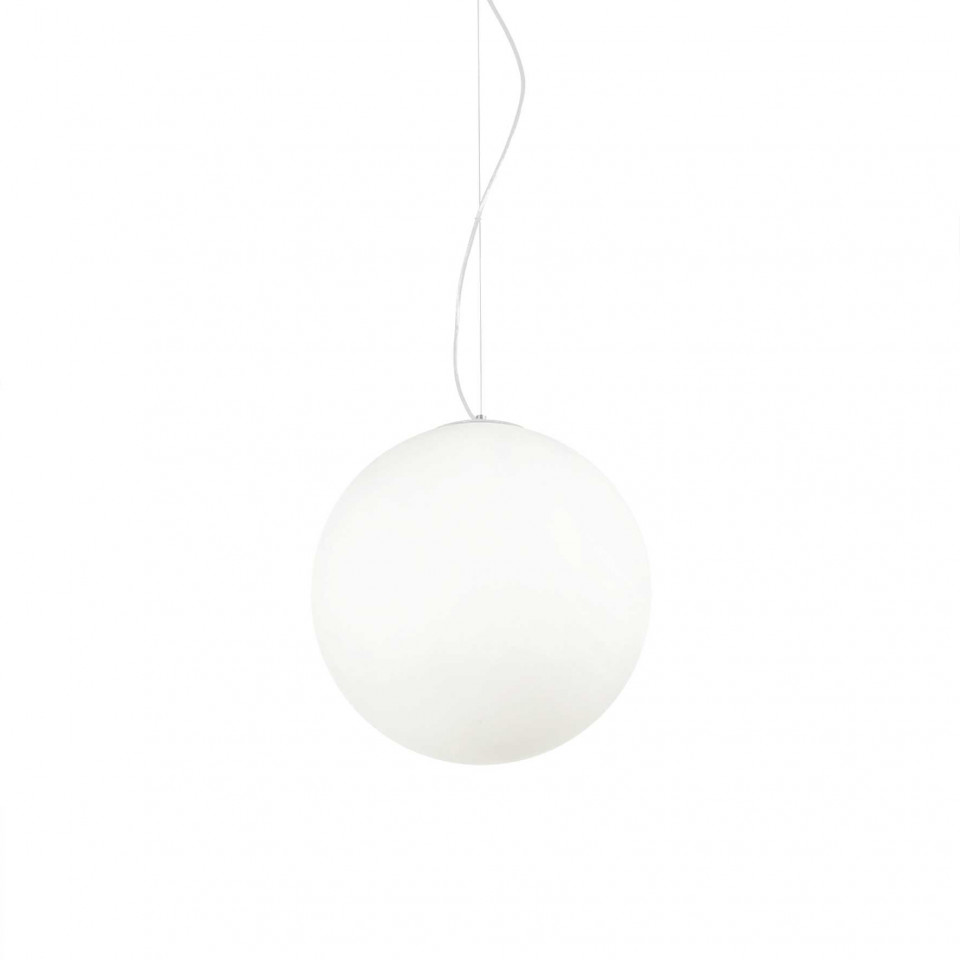 Pendul Mapa Bianco 032139, 1xE27, alb, IP20, Ideal Lux