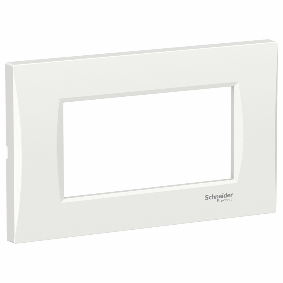 Rama 4 module curbata, alba, Schneider Easy Styl