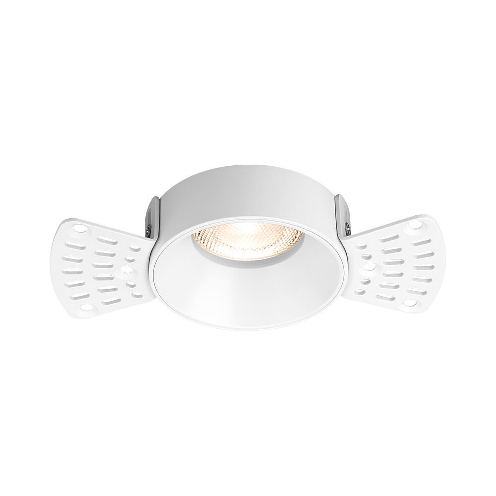 Spot incastrat, aluminiu, alb-negru, IP20, Braytron