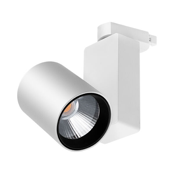 Spot LED pe sina 30W, 2660lm, 6500K, alb, Braytron