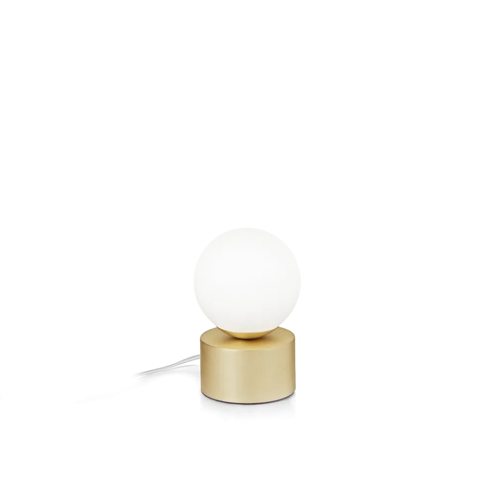 Veioza Perlage, 1xG9, IP20, aurie+alba, Ideal Lux