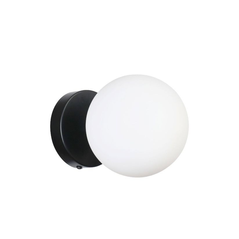 Aplica interior Nuray, 1xE27, neagra, Klausen