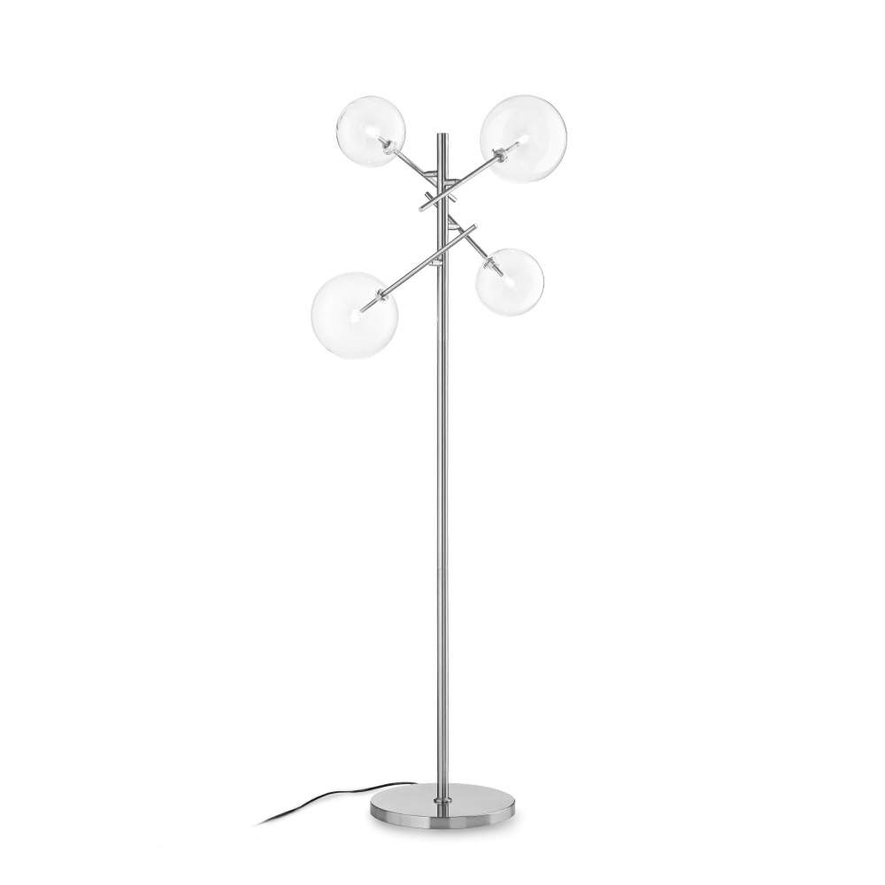 Lampadar Equinoxe 4xG4, crom, Ideal Lux