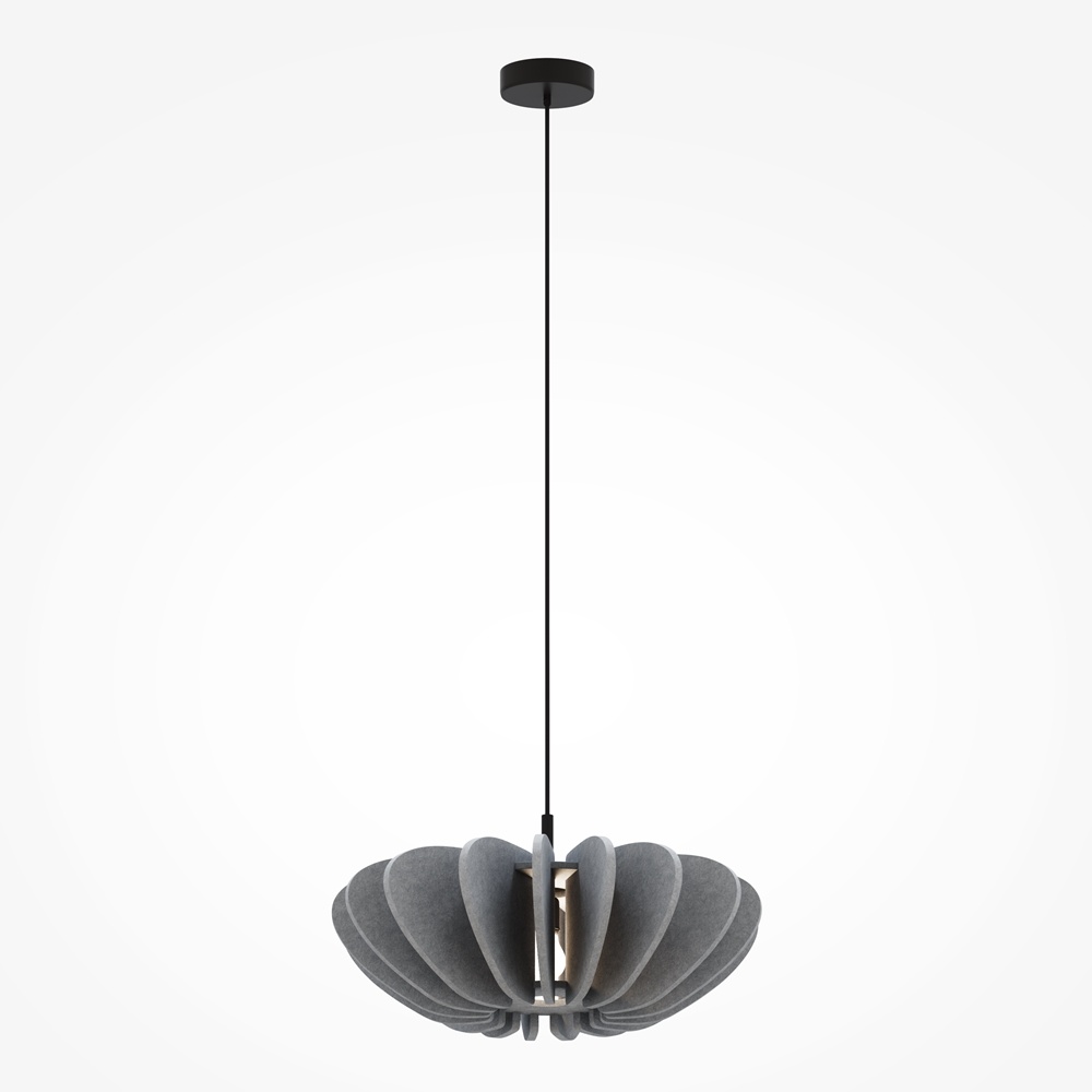 Pendul Cambio, E27, negru, gri, Maytoni