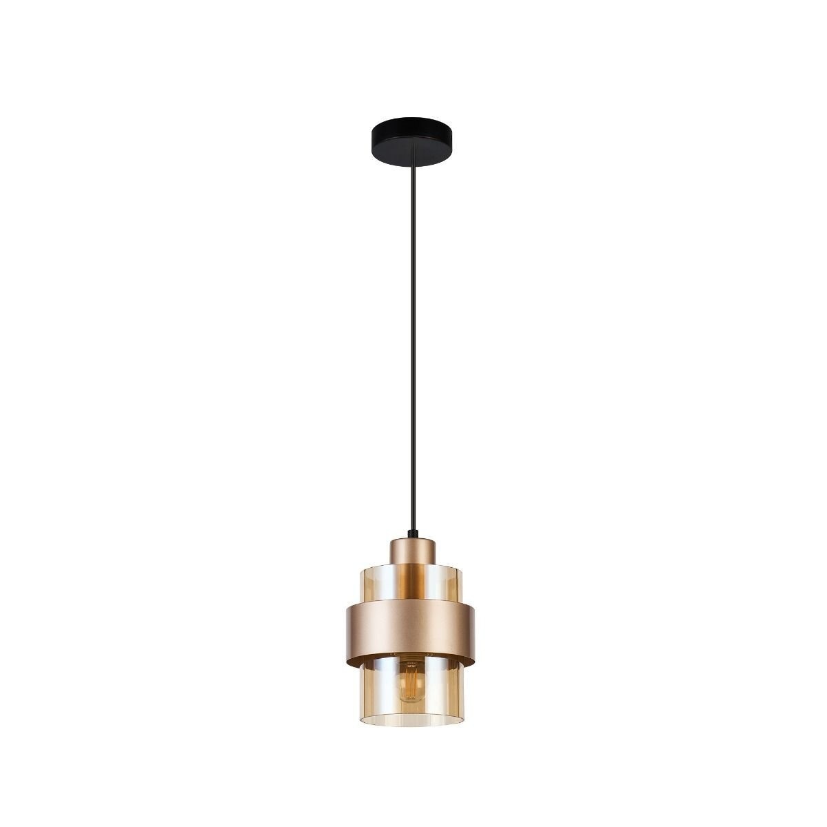 Pendul Glamy SP1, E27, auriu, Klausen