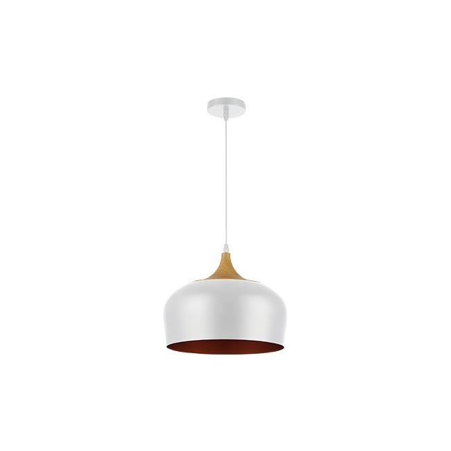 Pendul Lumina 0121-LVT, 1xE27, alb, IP20, Masterled