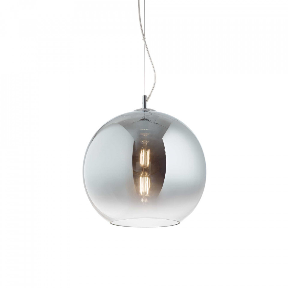 Pendul Nemo 149592, 1xE27, fumuriu, IP20, Ideal Lux