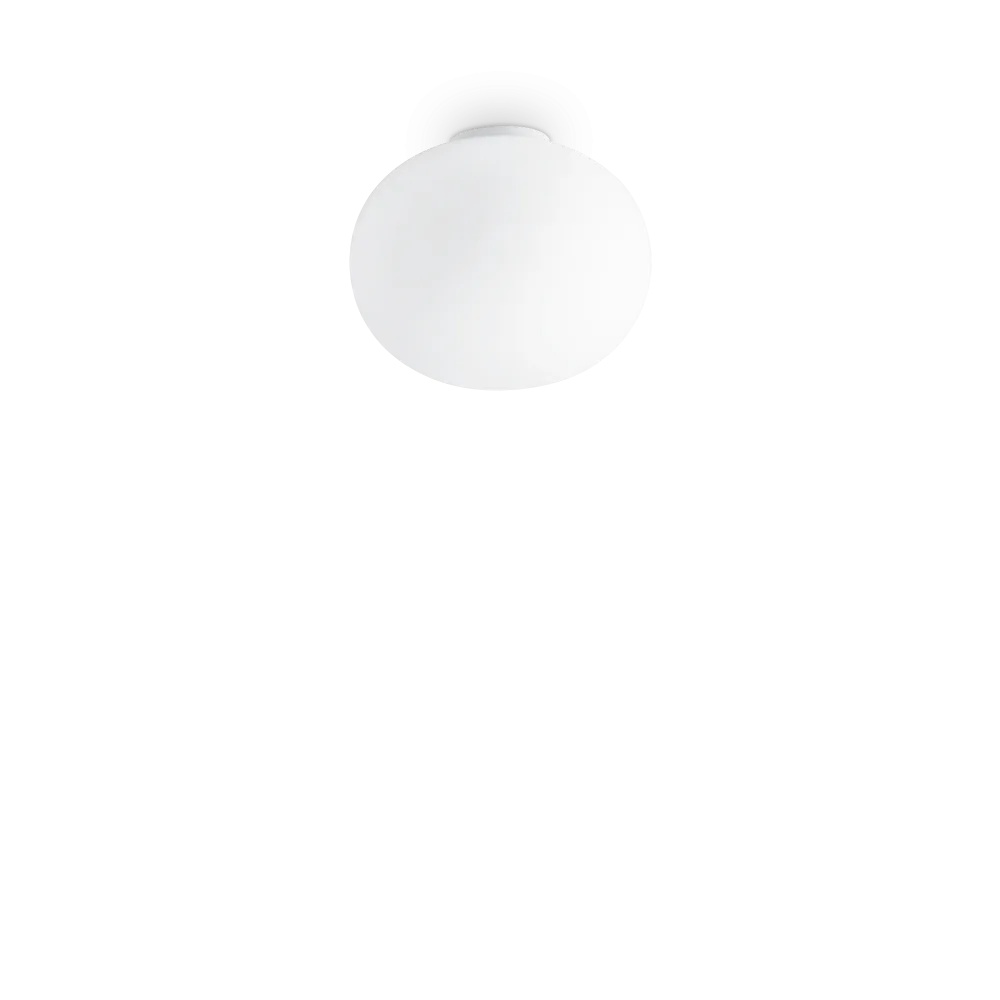 Plafoniera Cotton D30 1xE27, IP20, alba, Ideal Lux