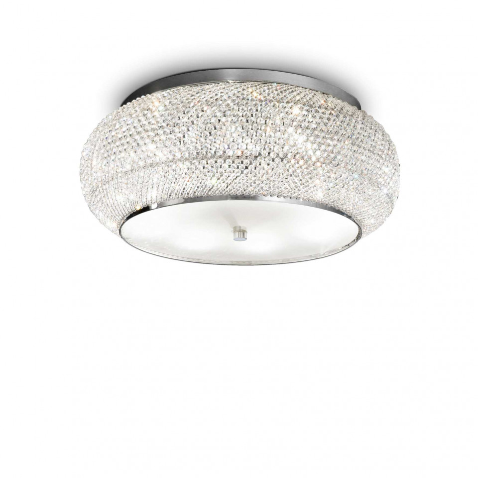 Plafoniera Pasha 100746, 10xE14, crom, IP20, Ideal Lux