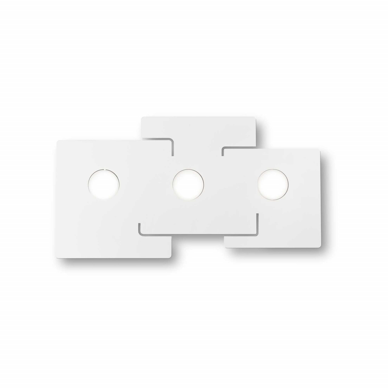 Plafoniera Totem 215761, 3xGX53, alba, IP20, Ideal Lux