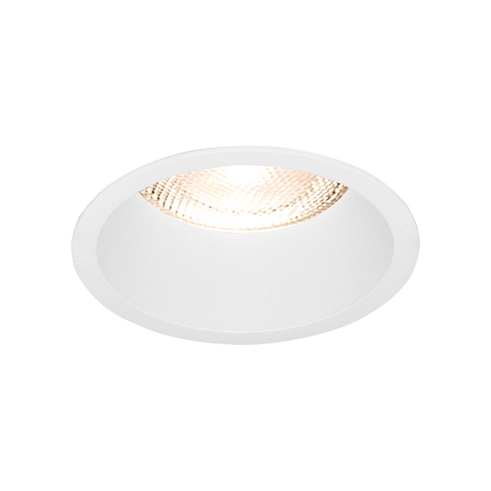 Spot incastrat rotund Tetra, alb, IP20, Braytron