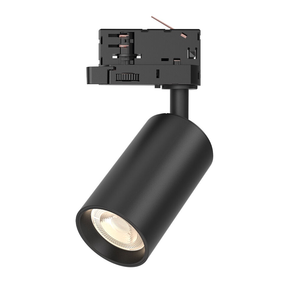 Spot pe sina GU10 Beta, aluminiu, negru, IP20, Braytron