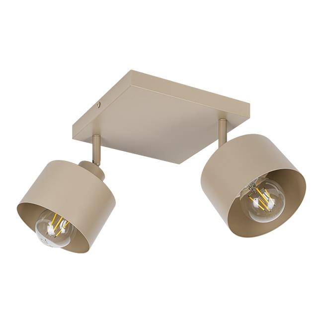 Aplica Elza 2xE27, IP20, bej, Masterled