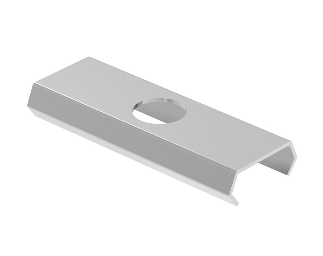Clema pentru sina magnetica M05-S, gri, Optonica