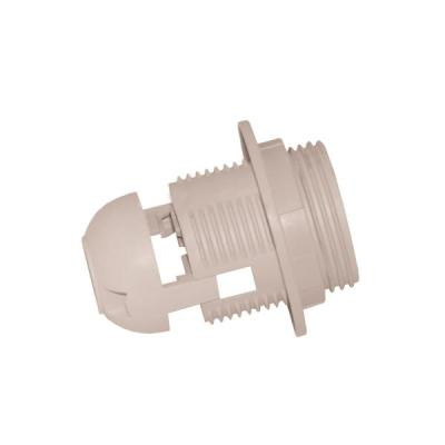 Dulie E27 plastic, cu inel, alba, Strohm