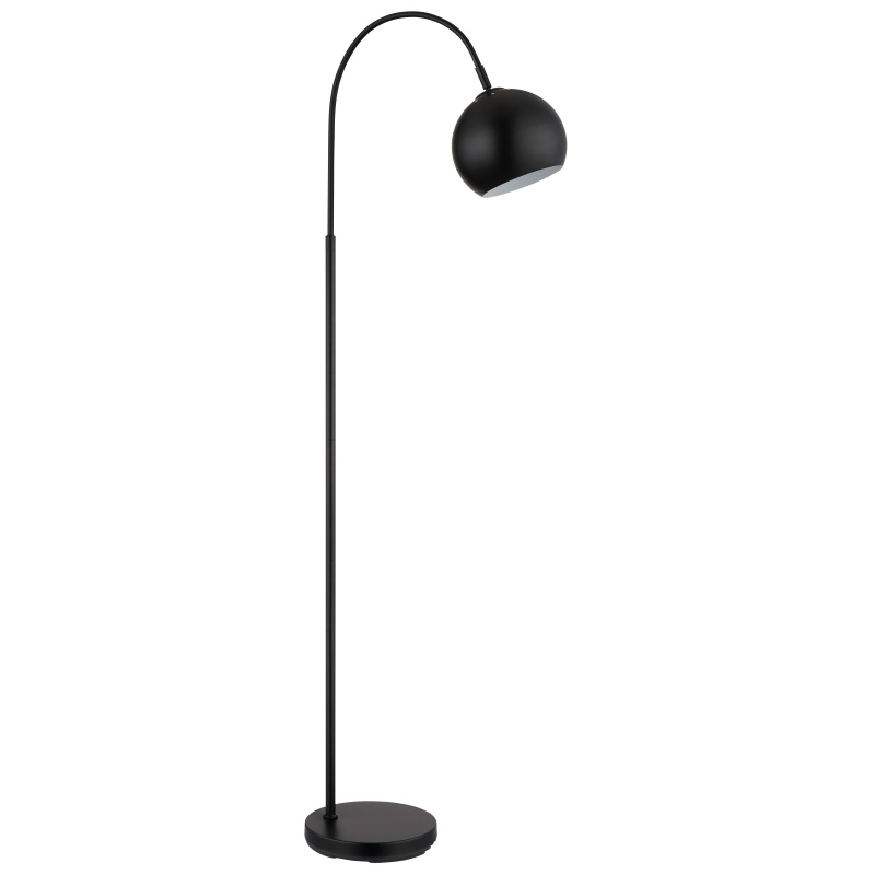 Lampadar Benno 1xE27, IP20, negru mat, Globo Lighting