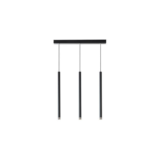 Lustra Piero, 3xG9, negru