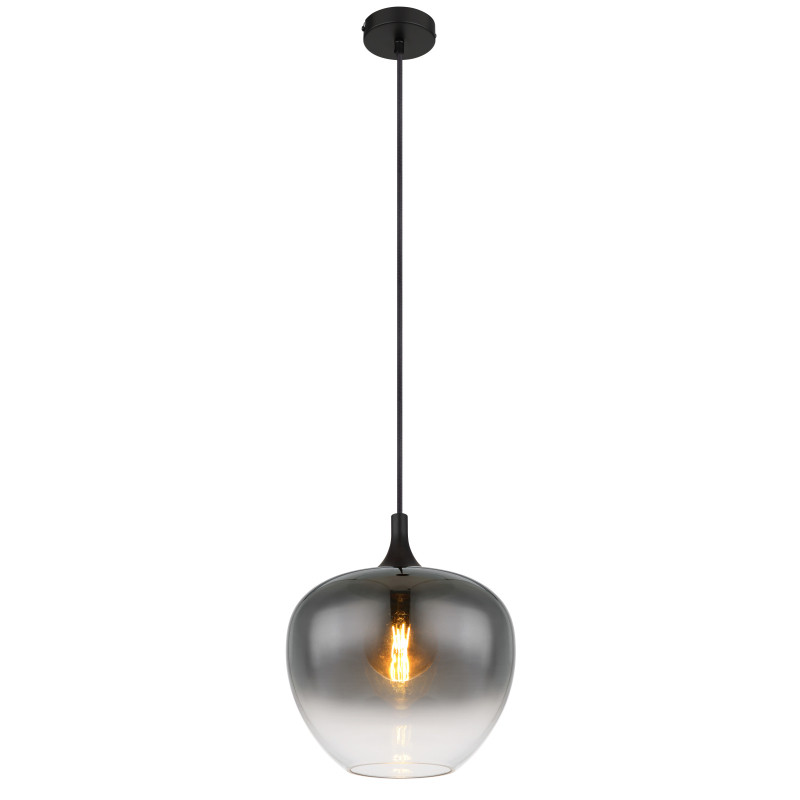 Pendul Maxy 15548H1, 1xE27, fumuriu+negru
