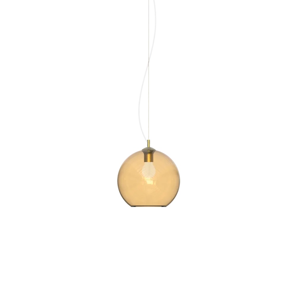 Pendul Nemo D20, 1xE27, IP20, chihlimbar, Ideal Lux