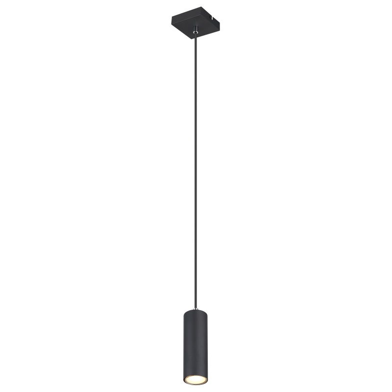 Pendul Robby 1xGU10, IP20, negru mat, Globo Lighting